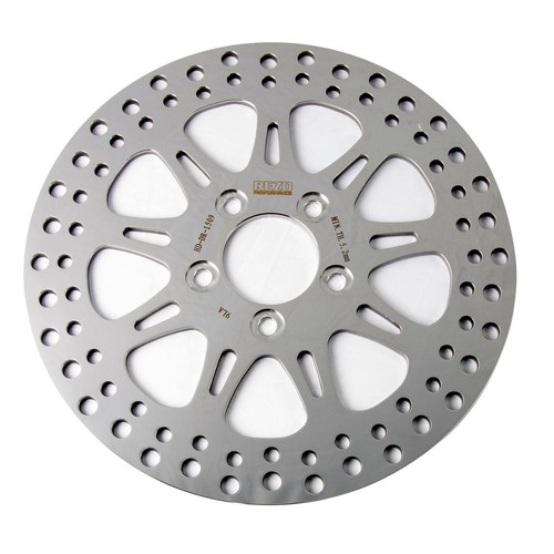 Rezo polished rear brake disc - rezo,