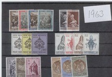 (FY63) Vatican Full yearset MNH 1963 