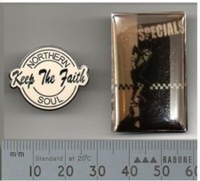 Northern Soul Pin Badge plus