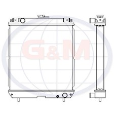 Radiator for KUBOTA Lawn Mower