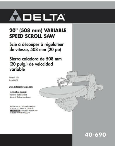 Delta 690 variable - delta,