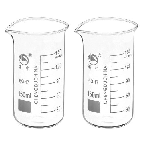 2pcs 150ml tall form - 150ml, glass