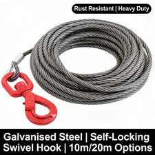 10mm Steel Winch Cable Wire