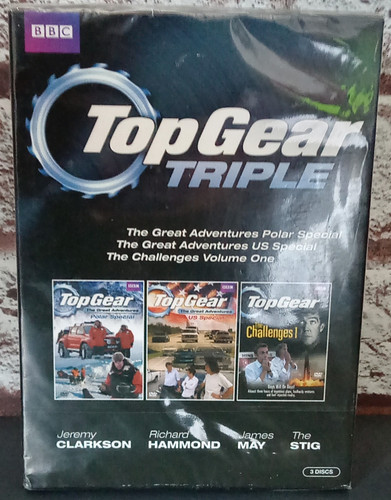 Top gear triple dvd boxset - top,