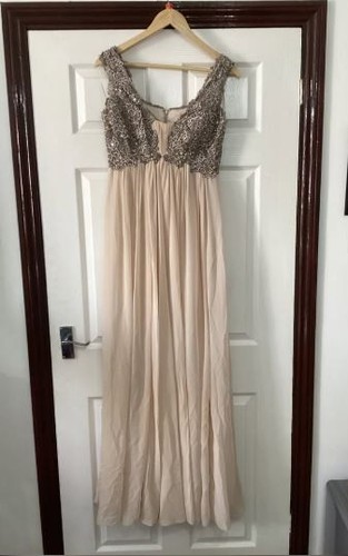 Size light peach chiffon - size, 10