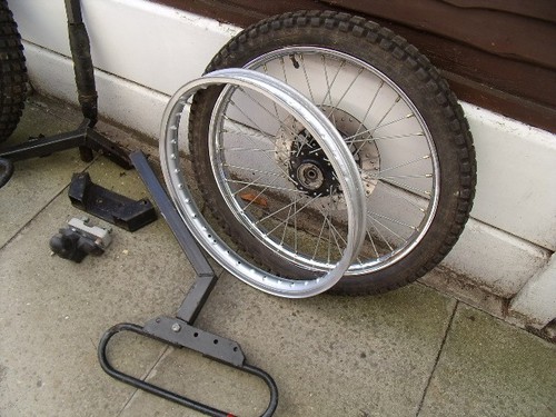 Pre 65trials wheels tyres etc - pre,