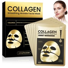6 pcs Collagen Face Mask Daily