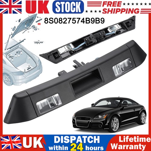 Rear boot handle led number - boot,