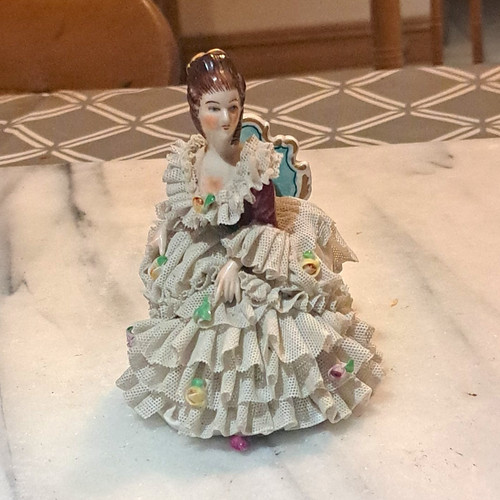 Hand painted german dresden - german,