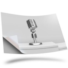 1 x Vinyl Sticker A2 - BW -