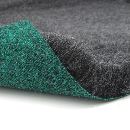 Vet bed green - back, fleece
