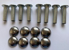 SILVER CROSS COACH BUILT PRAM CHASSI SHACKLE RIVETS kensington carlton tenby x8