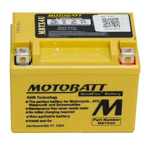 Motobatt mbtx4u agm gel - motobatt,