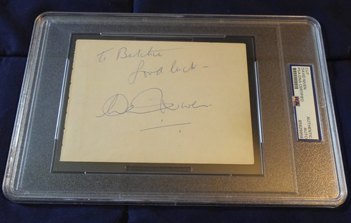 David niven autographed - niven,