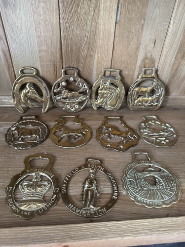 English horse brasses - 11,