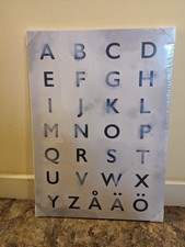 Colorful ABC Blocks Black