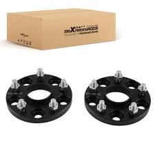 Pair 15mm aluminum wheel - aluminum,