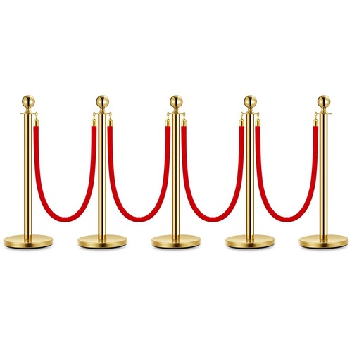 Stanchion post set red - stanchion,