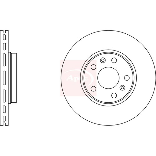 Brake discs vented - brake, for