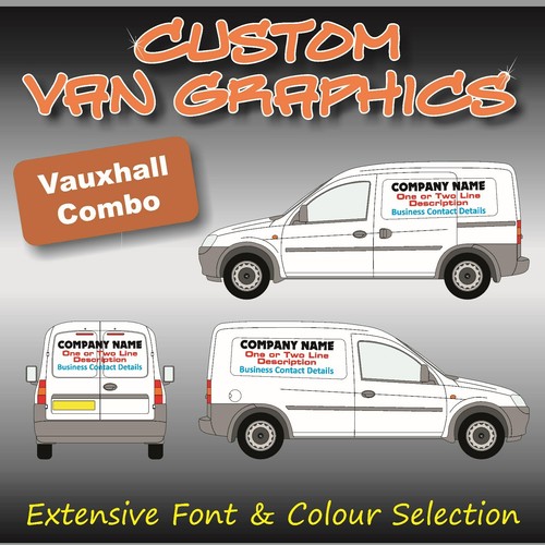 Van graphics sign writing - graphics,
