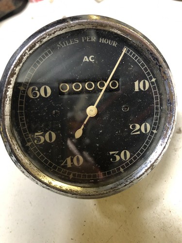 Vintage speedo gauge - ac,