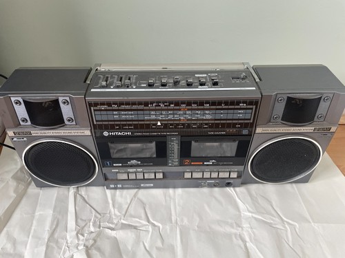 Hitachi trk w55e retro 1985 - hitachi, trk-w55e