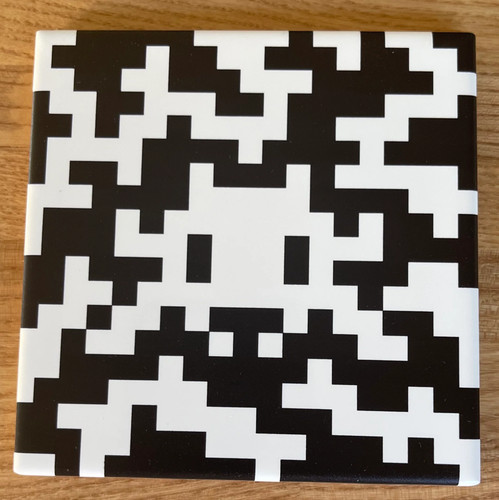 Space invader camo - space, tile