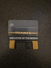 McDonald's Crew Name badge