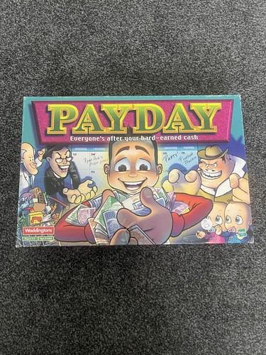 Hasbro payday board game - board,