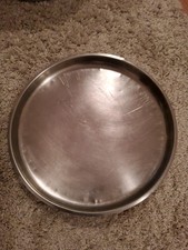 2 Stainless Steel Plates for Cooking- Excellent Condition