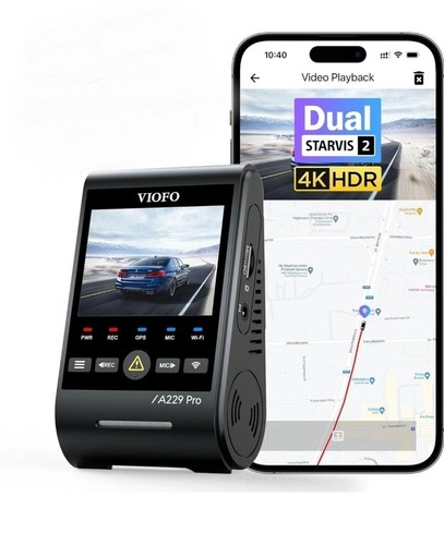 Viofo a229 pro 1ch - viofo, front