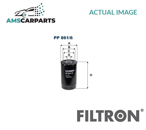 Engine fuel filter 861 6 - fuel, pp