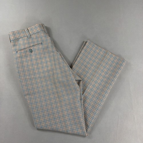 Farah plaid flare trousers - farah,
