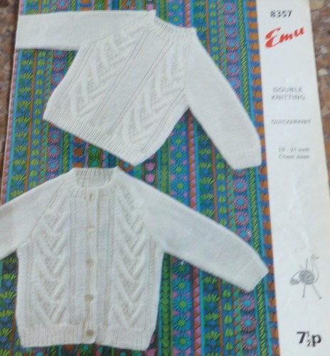 Vintage emu knitting - knitting, pattern