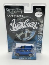 HOT WHEELS WHIPS WEST COAST CUSTOMS HUMMER H2 REAL RIDERS USA EXCLUSIVE 