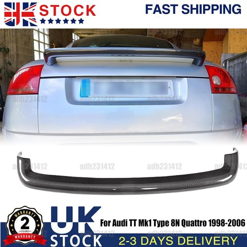 Real carbon rear trunk - real, spoiler