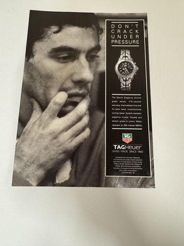 Original 1993 tag heuer ayrton - tag,