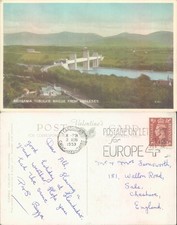 Britannia tubular bridge from - britannia,