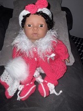 Chad Valley Tiny Treasures 17” Doll Donna RuBert Sculpt Weighted + Custom Outfit