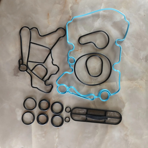 Oil cooler gasket - kit, for