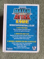 Match Attack Football Players Huge Bundle Cards Used Very Good Condition 2008