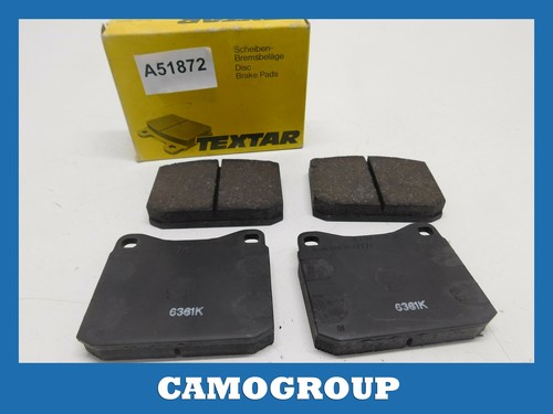 Front brake pads - brake, textar