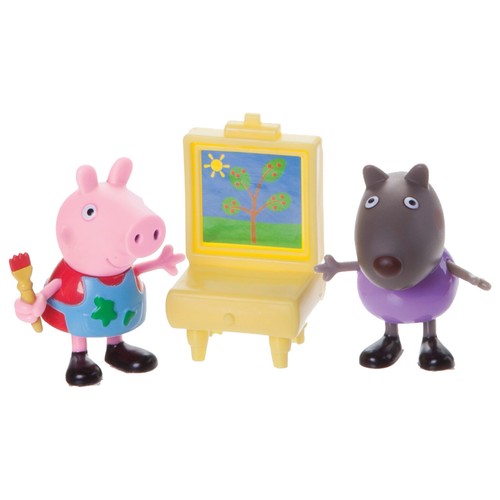 Peppa pig art - pig, three