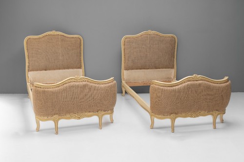 Pair single french - pair, beds