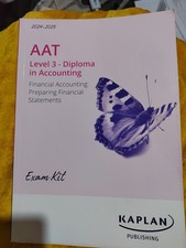 Kaplan AAT Level 3 Financial Accounting: Preparing Financial Statements Exam Kit