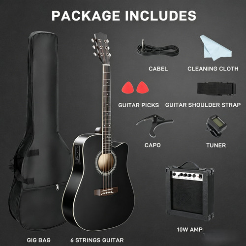 Acoustic electric guitar - 41",