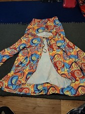 Psychedelic Two Piece Fancy Dress Outfit One Size Only