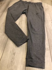 NIKE DRI FIT SWEATPANTS JOGGERS TRACKSUIT BOTTOMS SIZE LARGE GREY