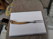 Antique Meat Carving Fork With Stag Horn Handle