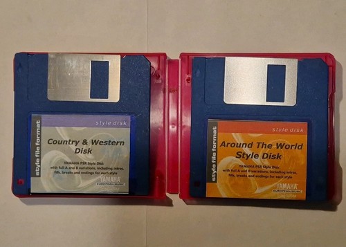 Yamaha psr style disks - yamaha,